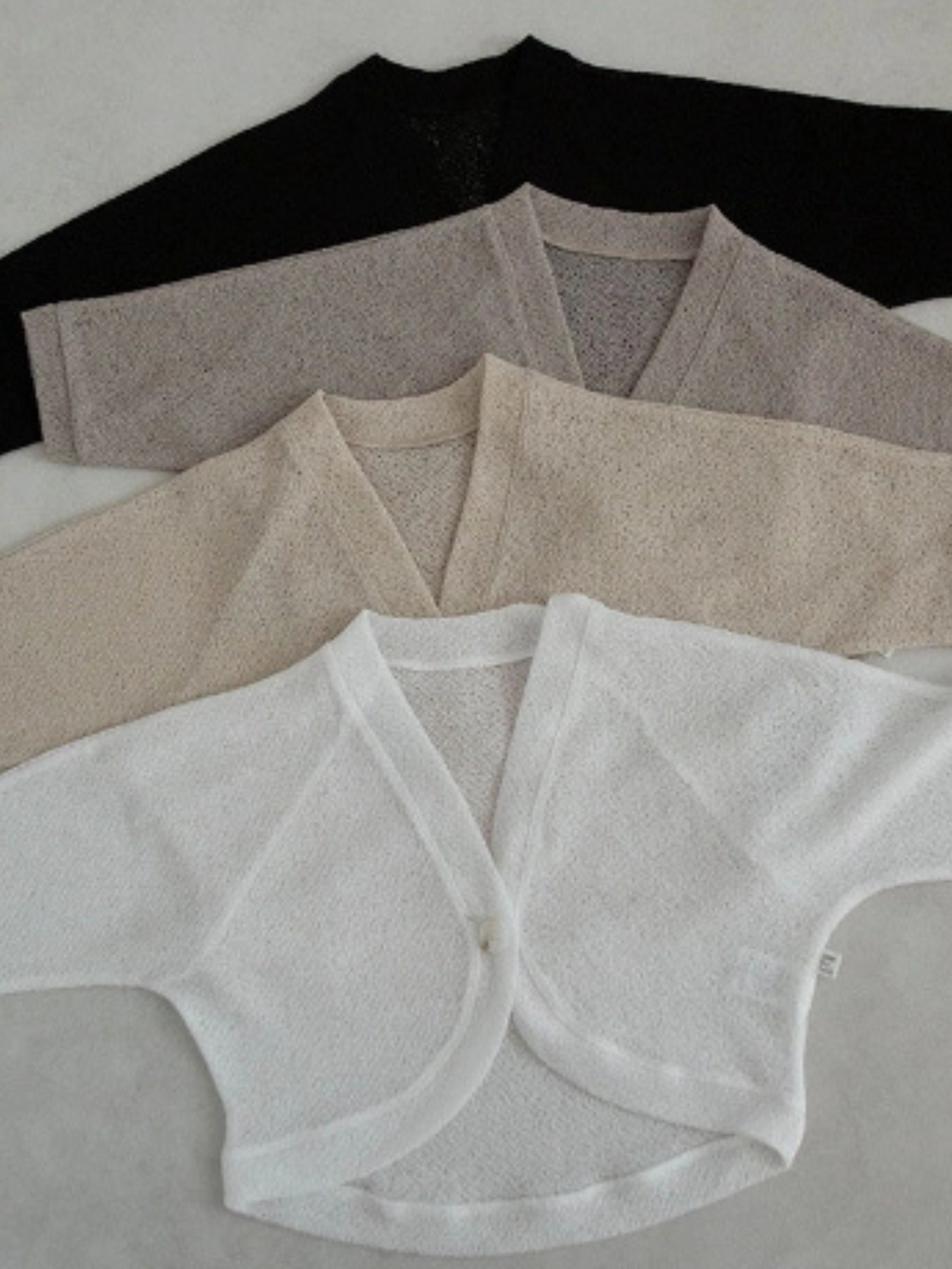 Breathable Summer Cardigan for Girls & Toddlers