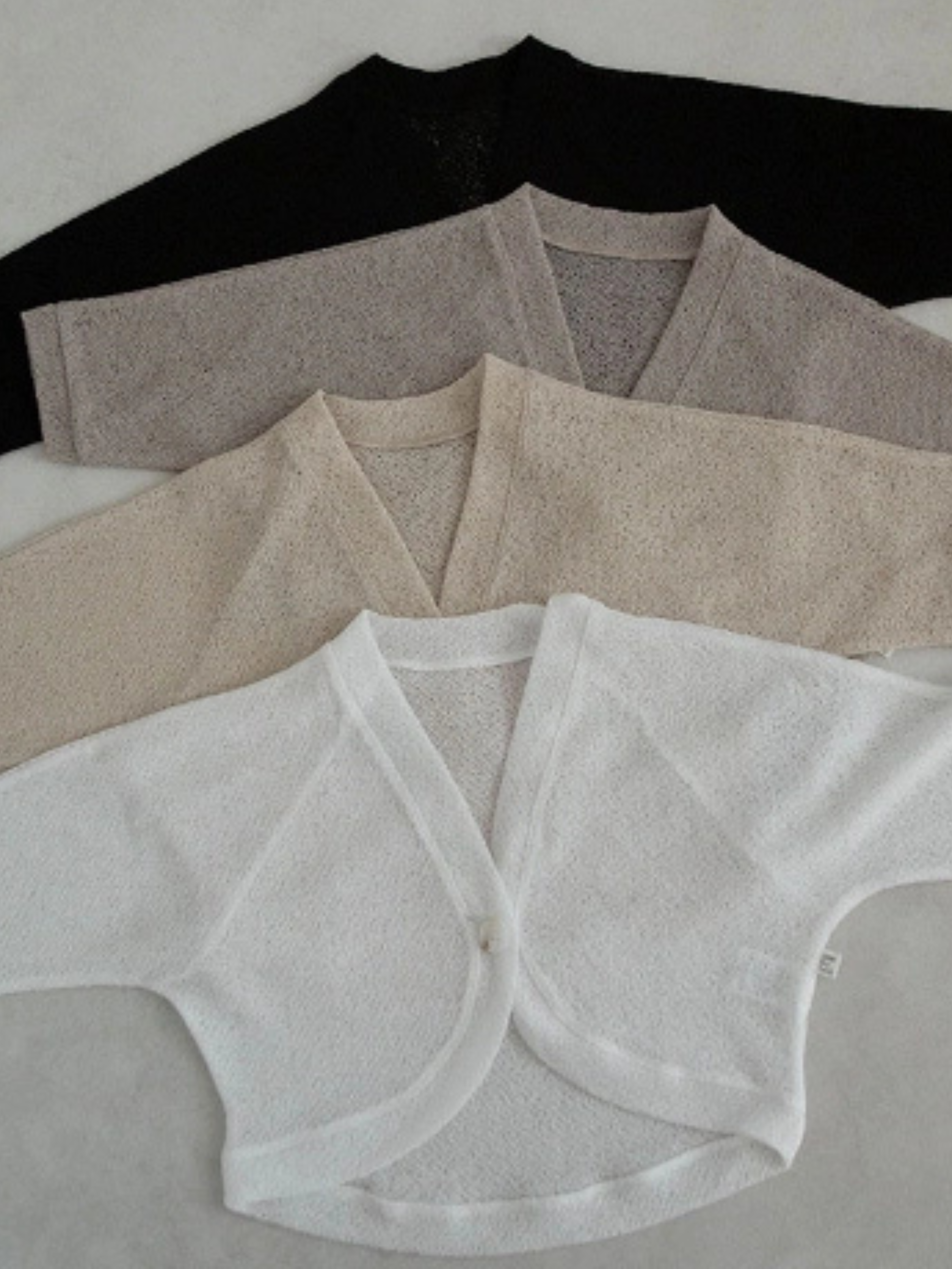 Breathable Summer Cardigan for Girls & Toddlers