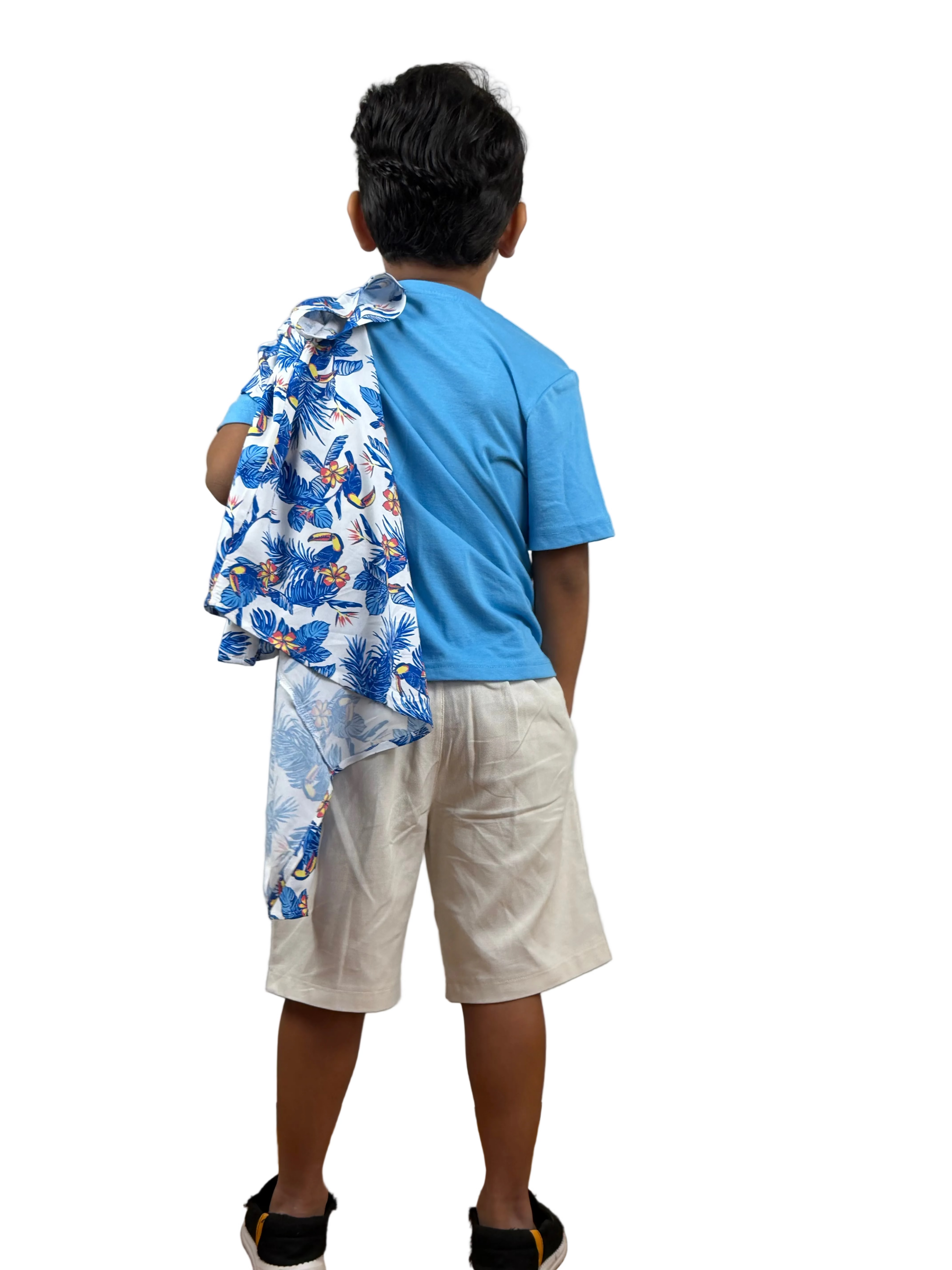 Tommy Bahama Boys Tropical 3-Piece Summer Outfit Set