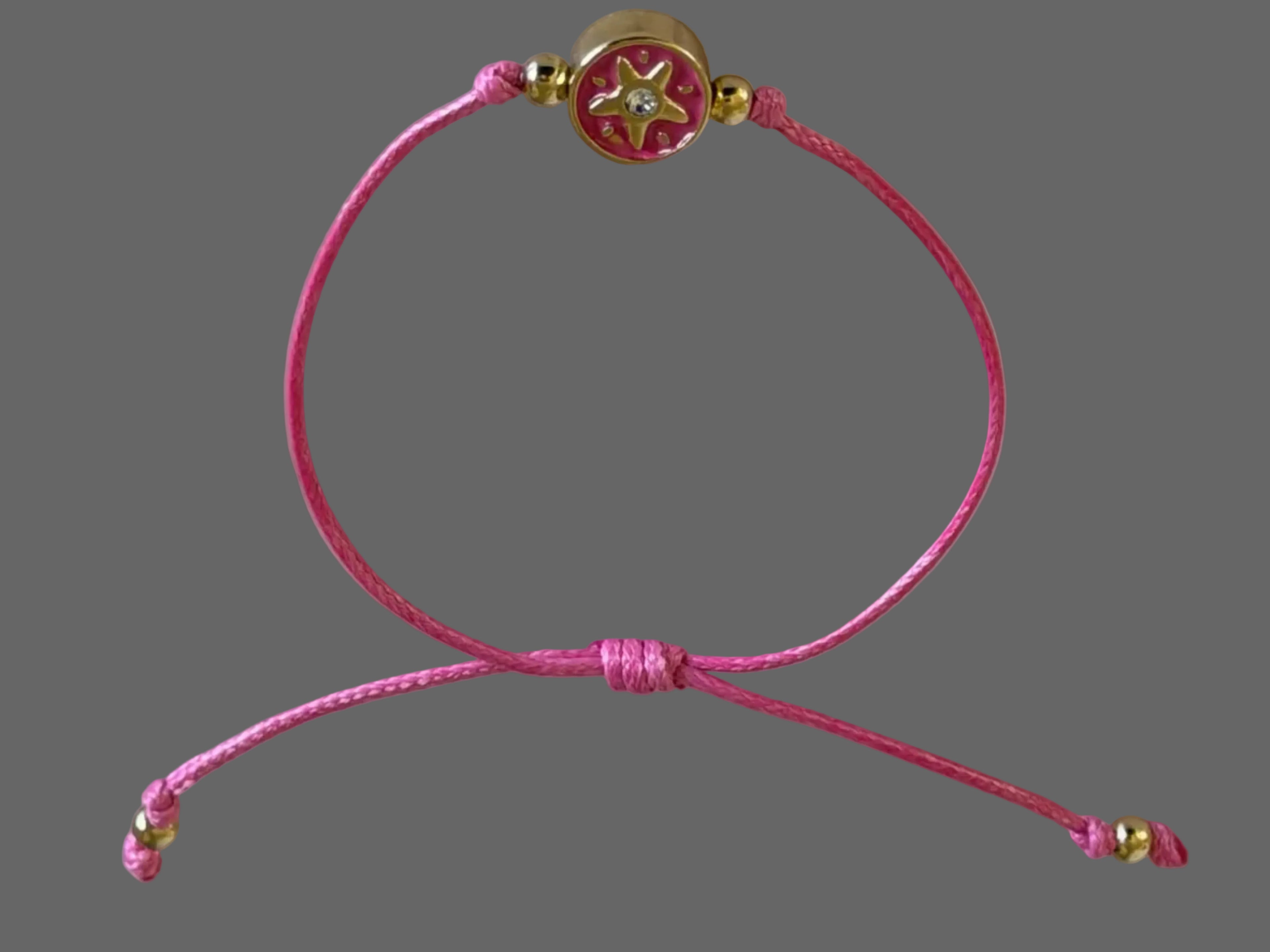 Color Charm Gold Plated Bracelet