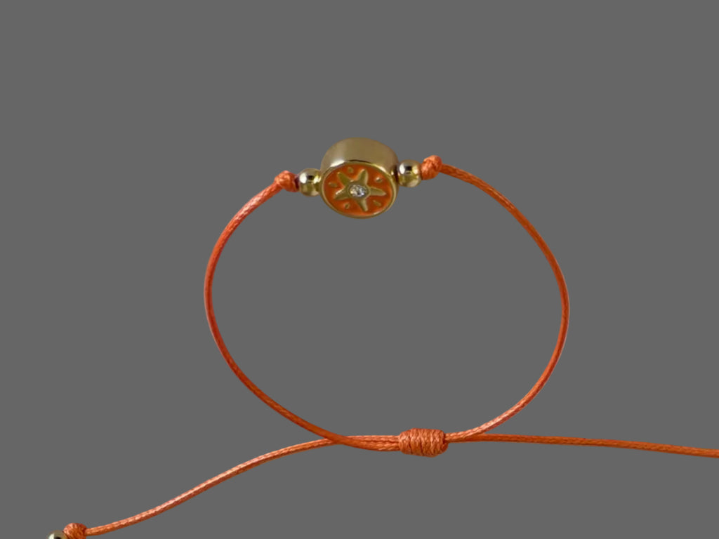 Color Charm Gold Plated Bracelet